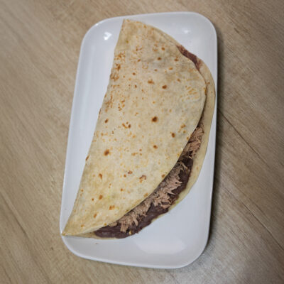 Baleada Especial Cerdo Mechado (1 Ud)