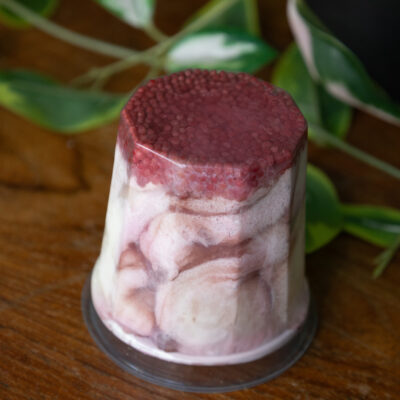 Semifredo frutas del bosque